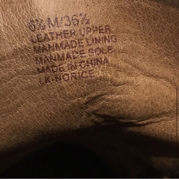 Lucky Brand Ankle Bootie Sz 6.5 Black Suede Ankle Boot Wedge Heel Booties - Picture 5 of 6